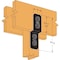 Simpson Strong-Tie Simpson Strong-Tie APVDJT 10 in. H X 3 in. W 12 Ga. Steel Deck Joist Tie APVDJT2-4 - alternate 4